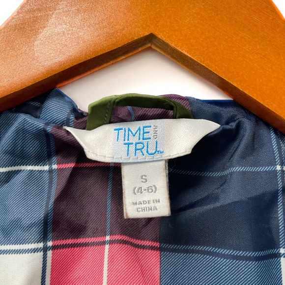 Time and Tru | Green Windbreaker Jacket‎ - Picture 5 of 6